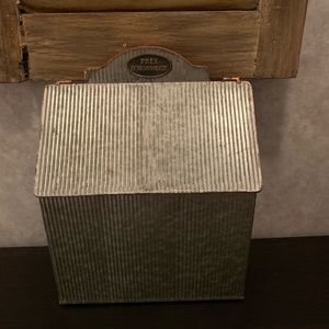 “Cat On A Hot Tin Roof” Metal Mail holder or container